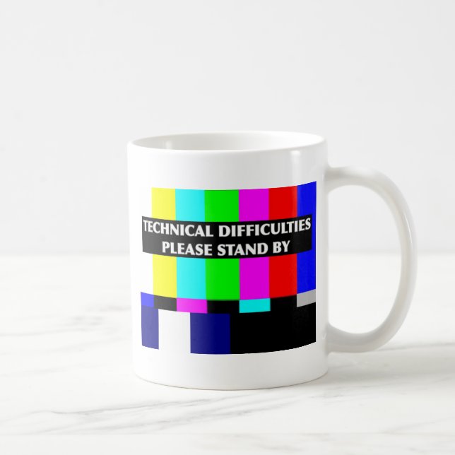 Technical Difficulties Coffee Mug (Right)
