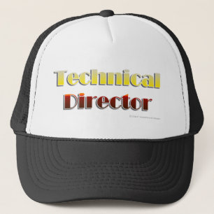 Technical Director (Text Only) Trucker Hat