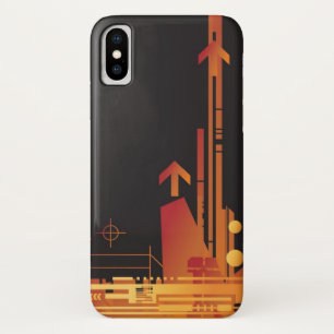 Technical halftone background 2 Case-Mate iPhone case
