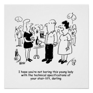 Technical Specifications of a Stairlift Poster