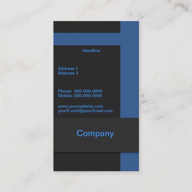 Technician Business Card (Front)