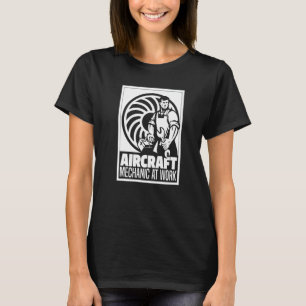 Technician Wrench  Engineer Aircraft Mechanic T-Shirt