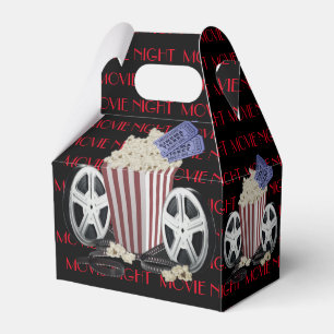 Technicolor Movie Night Gable Favour Box