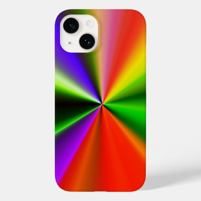 Technicolor Tunnel Case-Mate iPhone Case (Back)