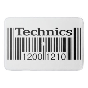 Technics 1200 Art Custom Rug / bath mat
