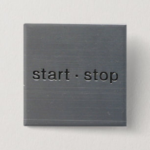 technics 1200 start 15 cm square badge