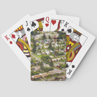 Technique #1- tilt/shift lenses playing cards