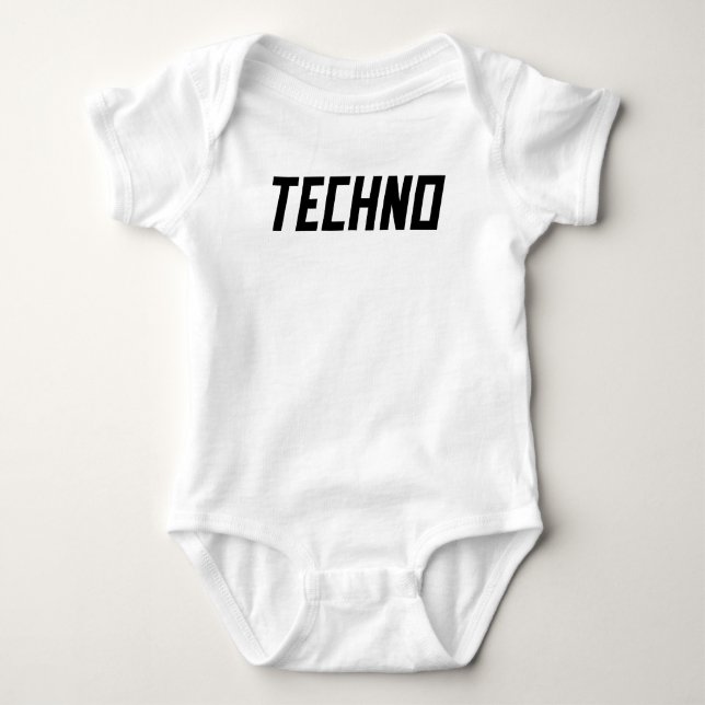 TECHNO BABY BODYSUIT (Front)