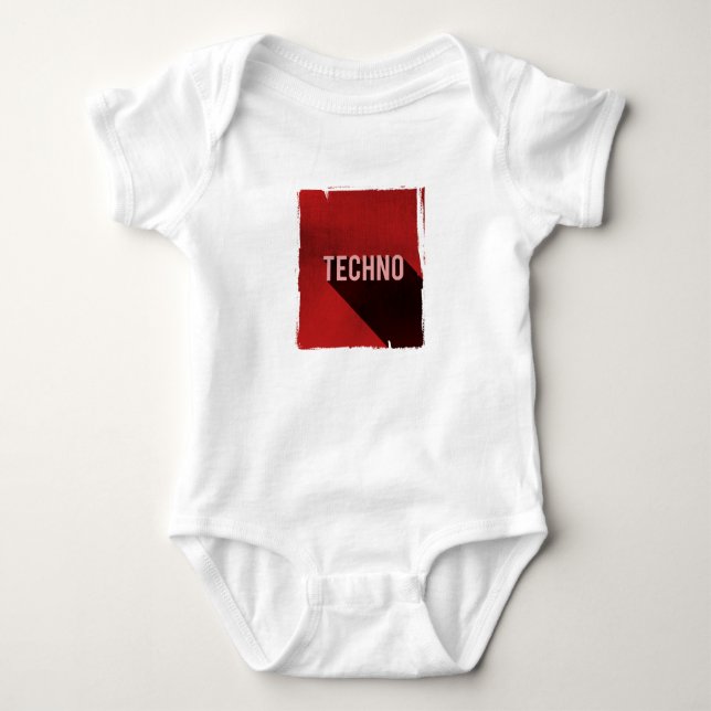 Techno Baby Bodysuit (Front)