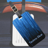 Techno Blue High-tech Cyberspace Personalised