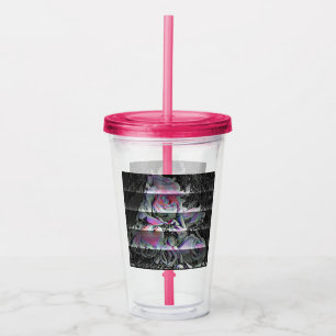 Techno Bouquet  Acrylic Tumbler