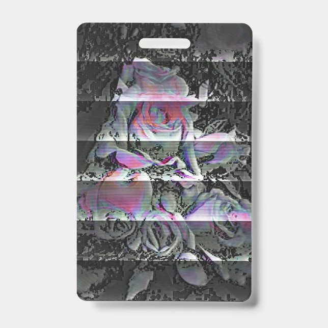 Techno Bouquet  Badge ID Badge (Front)