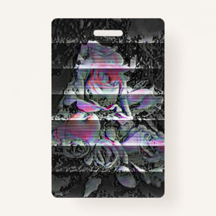Techno Bouquet  Badge ID Badge