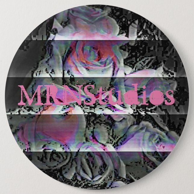 Techno Bouquet  Button (Front)