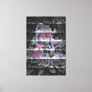 Techno Bouquet Canvas Print