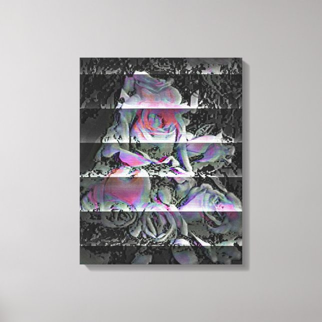 Techno Bouquet  Canvas Print (Front)