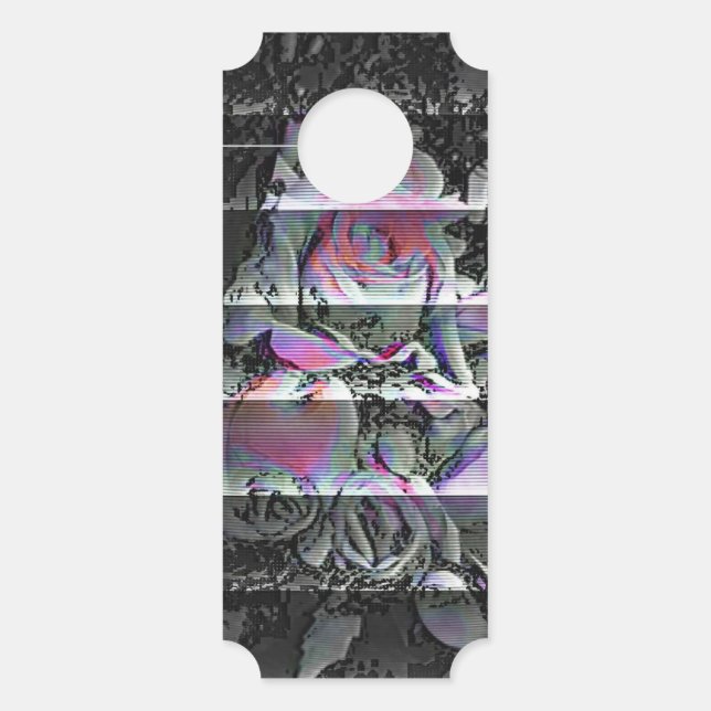 Techno Bouquet   Door Hanger (Front)