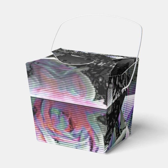 Techno Bouquet  Favour Box (Front Side)