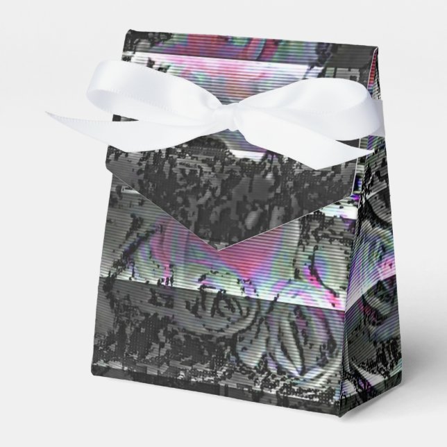 Techno Bouquet  Favour Box (Front Side)
