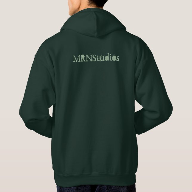 Techno Bouquet  Hoodie (Back)