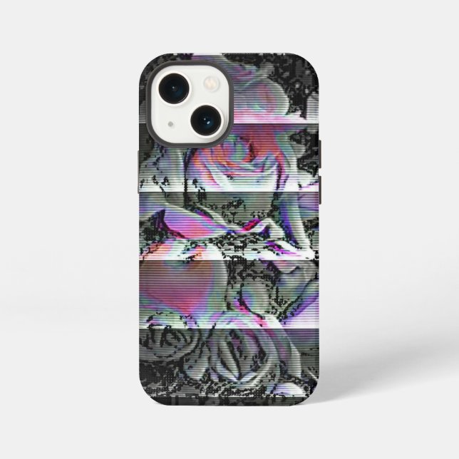 Techno Bouquet  iPhone Case (Back)