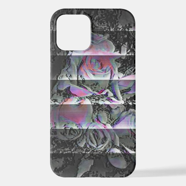 Techno Bouquet  iPhone Case (Back)
