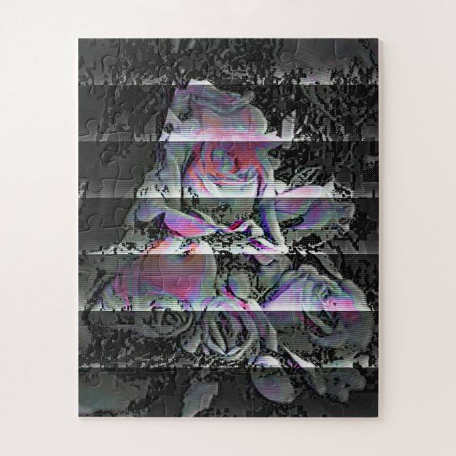 Techno Bouquet  Jigsaw Puzzle (Vertical)