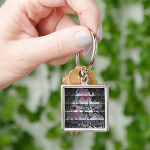 Techno Bouquet  Key Ring