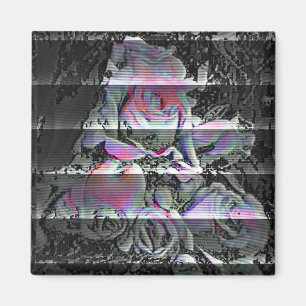 Techno Bouquet Magnet