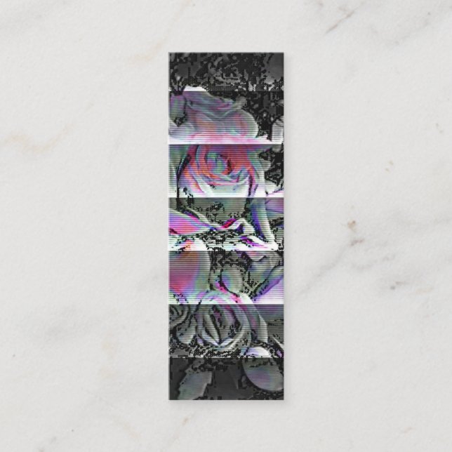 Techno Bouquet    Mini Business Card (Front)