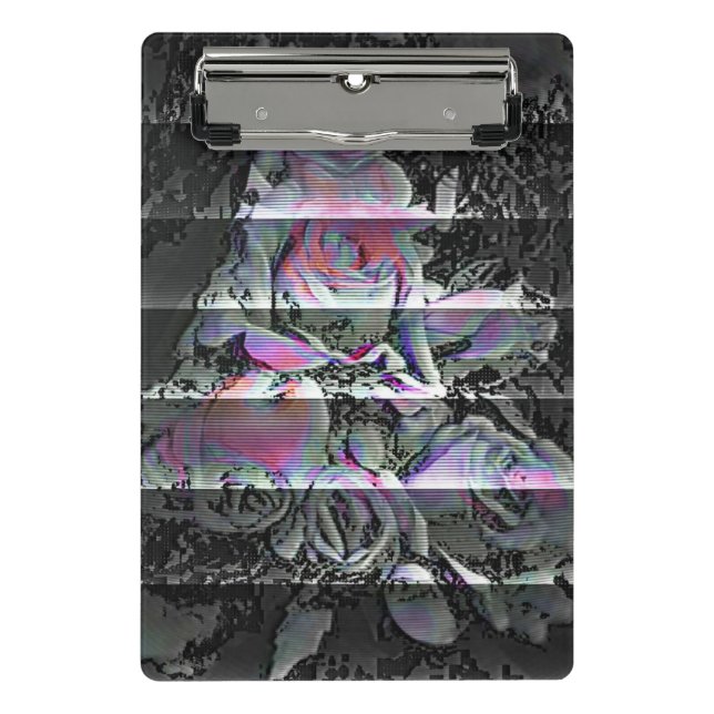 Techno Bouquet  Mini Clipboard (Front)