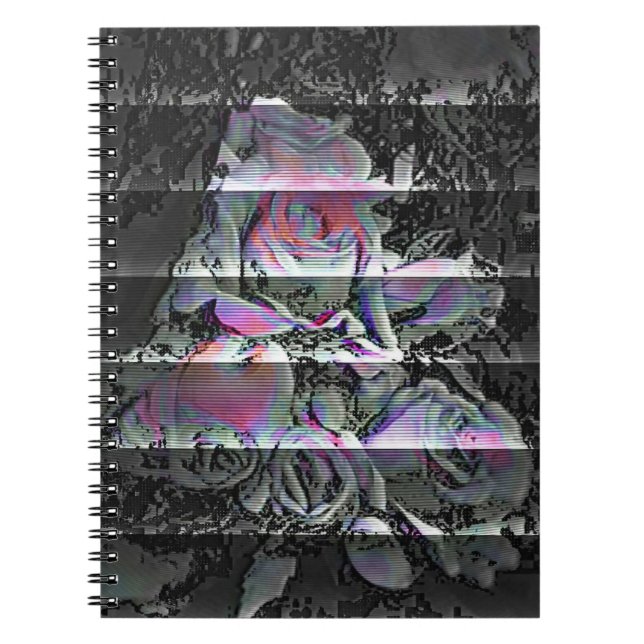 Techno Bouquet  Notebook (Front)