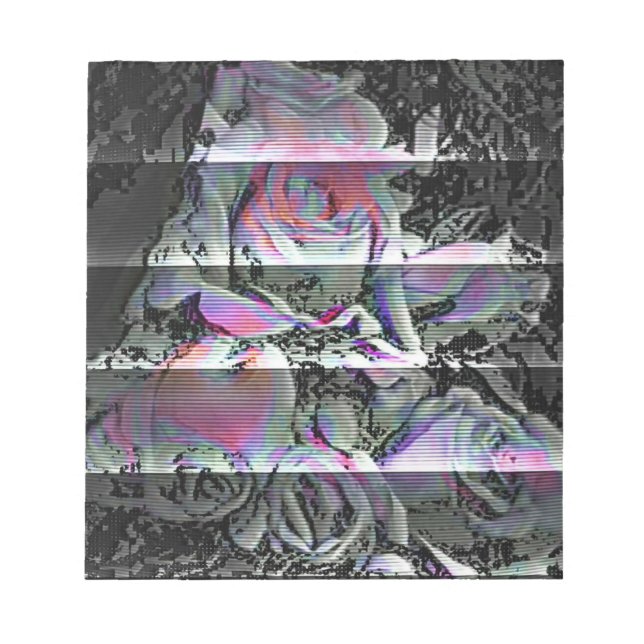 Techno Bouquet Notepad (Front)