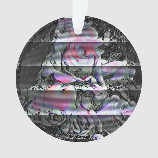 Techno Bouquet  Ornament (Front)