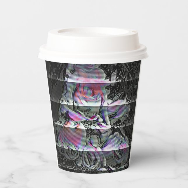 Techno Bouquet  Paper Cups (Front)