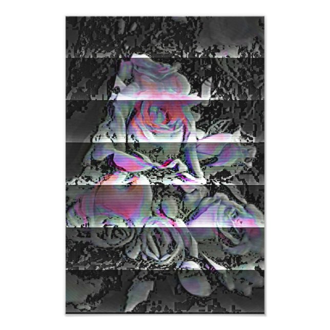 Techno Bouquet  Photo Print (Front)