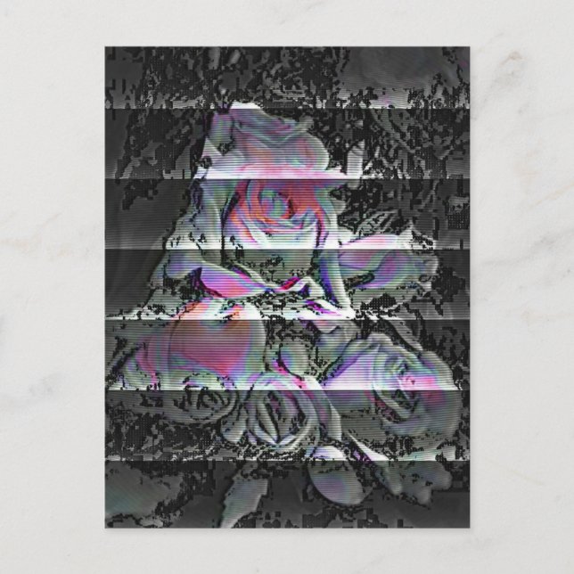 Techno Bouquet  Postcard (Front)