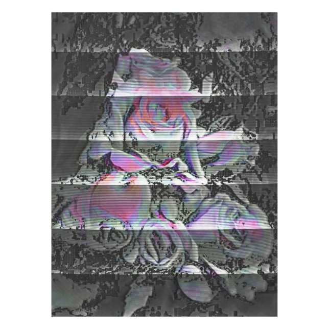 Techno Bouquet  Tablecloth (Front)