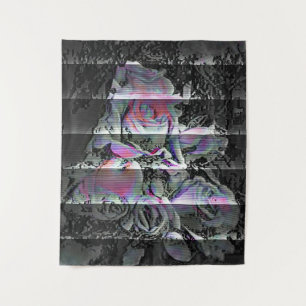 Techno Bouquet Tapestry