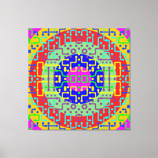 Techno Circus 2 Canvas Print