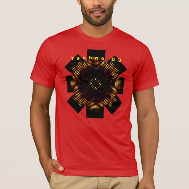 Techno DJ T-Shirt (Front)