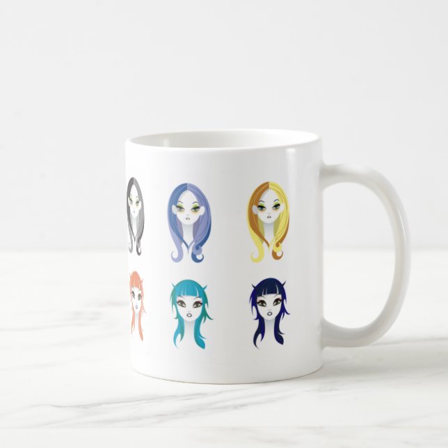 Techno Dolls Mug (Right)