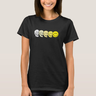 Techno Evolution, Acid House Smile, Techno DJ Musi T-Shirt