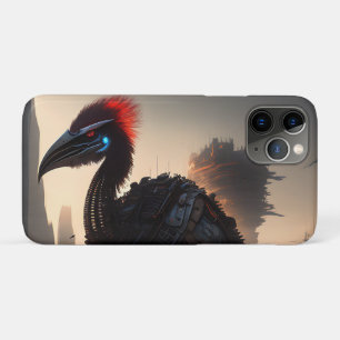"Techno-Feathers: The Futuristic Emu Robot" Case-Mate iPhone Case