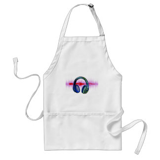 Techno Headphones Standard Apron