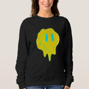 Techno Melting Edm Music Festival Rave Dubstep   Sweatshirt