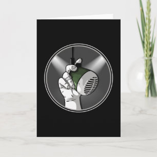 Techno Music DJ Rave Electro Trance Gift Idea Card