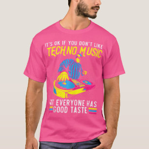 Techno Music Lover Trance Raver Headbanger Edm Hou T-Shirt