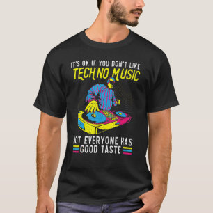 Techno Music Trance Raver Headbanger Edm House Mu T-Shirt
