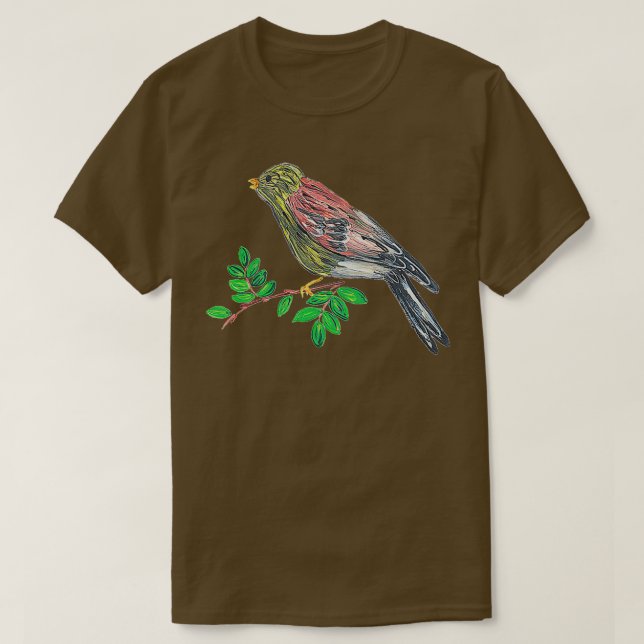 Techno Pigeon 1 T-Shirt (Design Front)